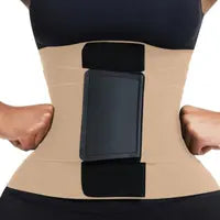 FeelinGirl Waist Trainer Belt Waist Cincher Trimmer Ab Belt Tummy Control Body Shaper with Triple Wrap Women and Men